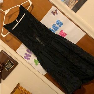 Free people sexy back black dress size M